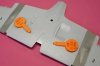 Omask 748120 Spitfire Mk.I/Mk.V wheel bay foam plugs (for Airfix) 1/48